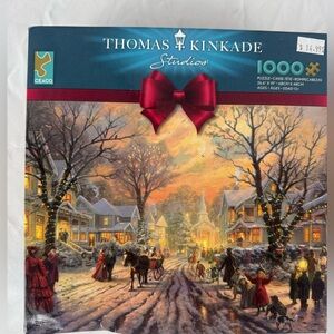 SEALED! Ceaco Thomas Kinkade Studios Winter Wonderland Jigsaw Puzzle